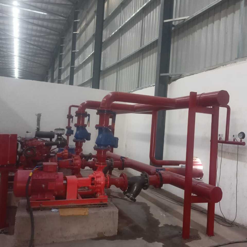 Industrial pumping installation at CG Power & Industrial Solutions, Ahmednagar